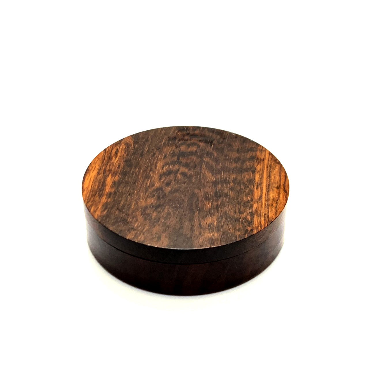 スネークウッドの香合 60mm 極上 千代型 1タッチ式