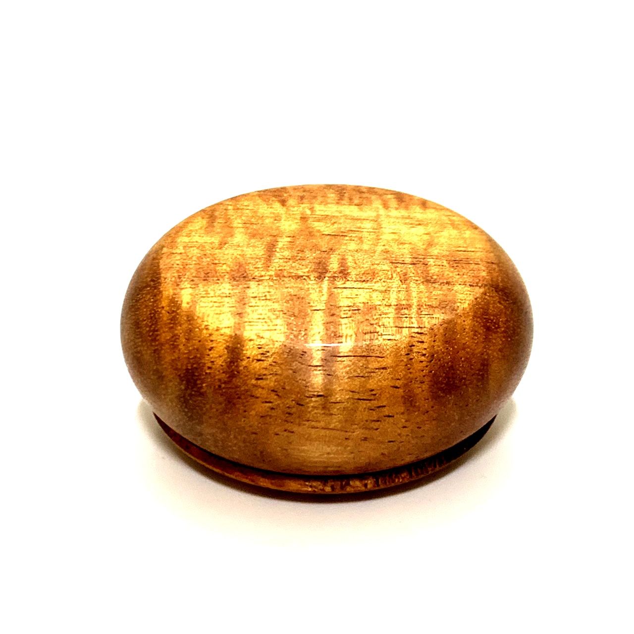 ハワイアンコアの香合 70mm 極上 まんじゅう型 1タッチ式