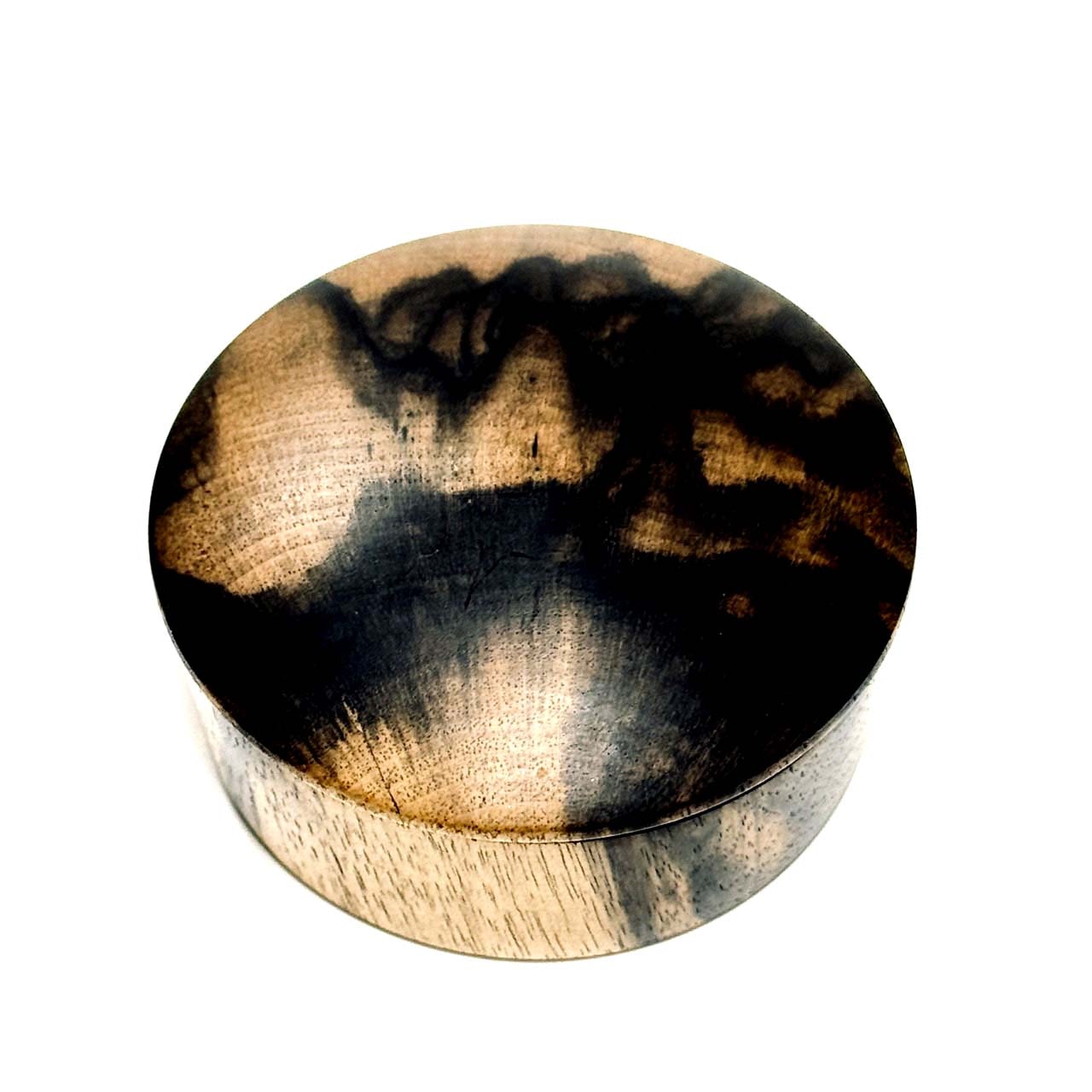 黒柿 60mm 新型 孔雀杢 1タッチ式 極上