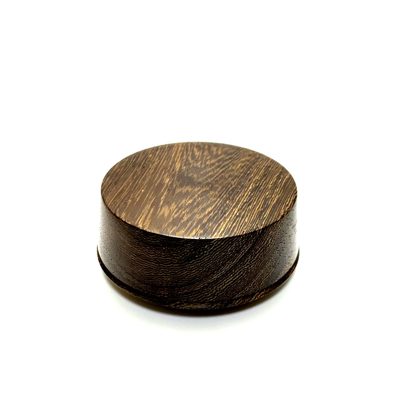 本鉄刀木の香合 70mm 新型 1タッチ式