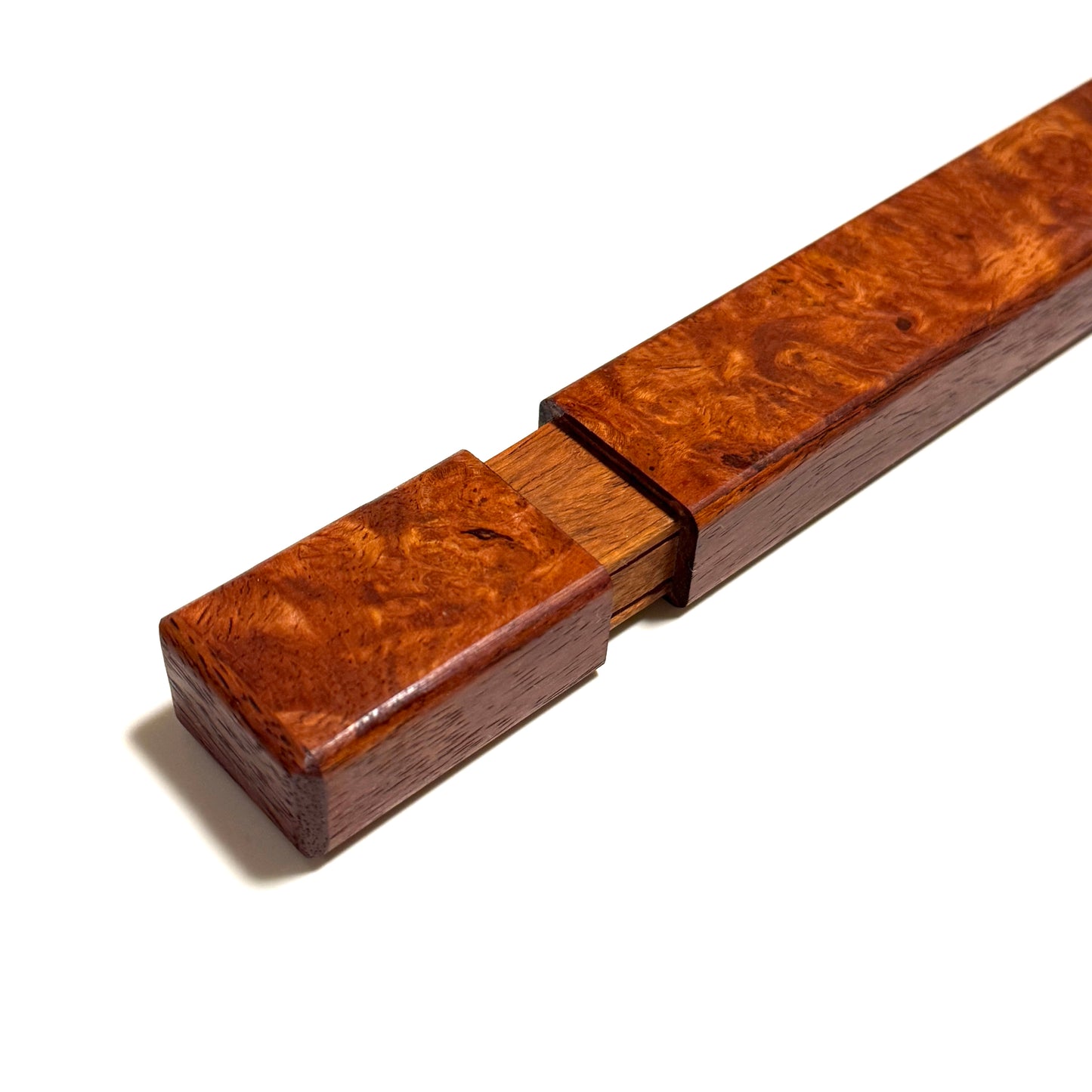 花梨瘤の線香筒 長寸用 275mm
