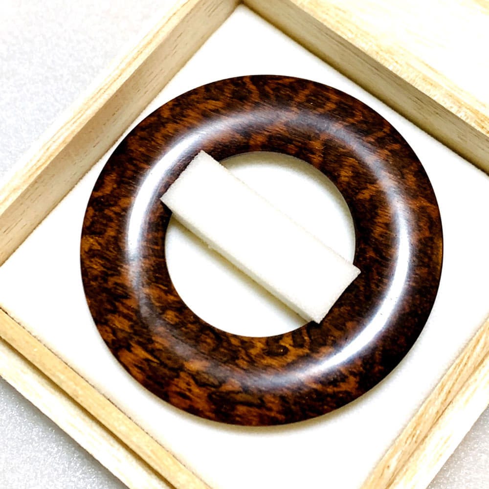 スネークウッドの絡子環　56mm　特上