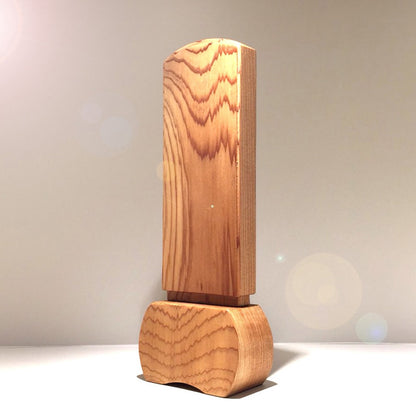 屋久杉の御位牌　6寸