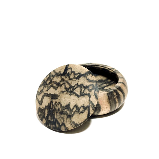 黒柿　60mm　まんじゅう型　1タッチ式　特上