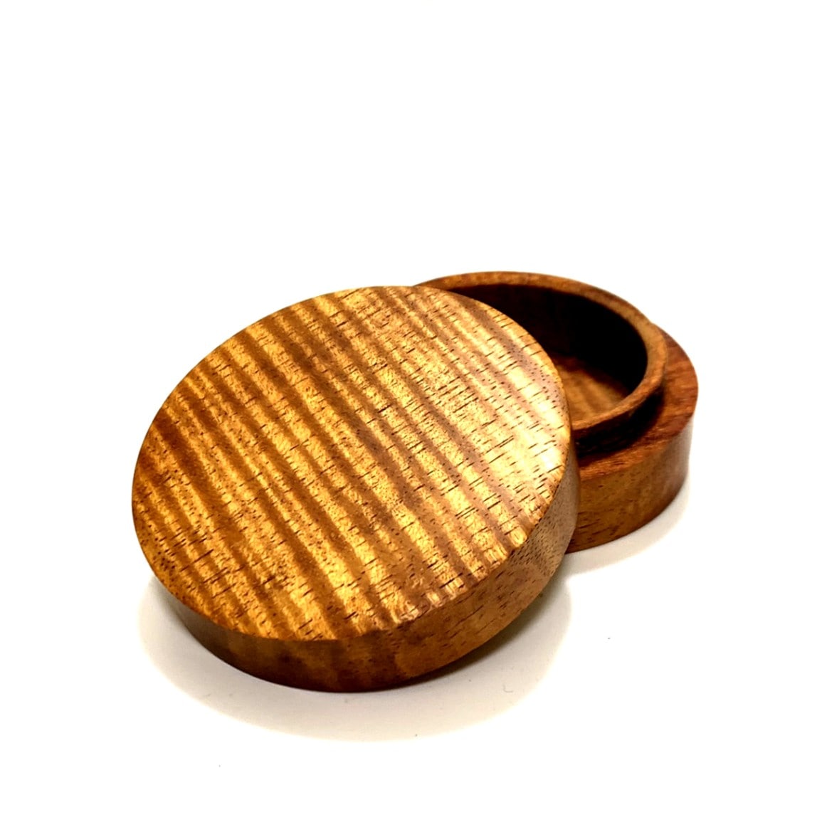 ハワイアンコアの香合　70mm　特上　切立型　1タッチ式