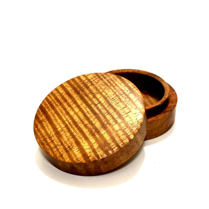 ハワイアンコアの香合　70mm　極上　切立型　1タッチ式