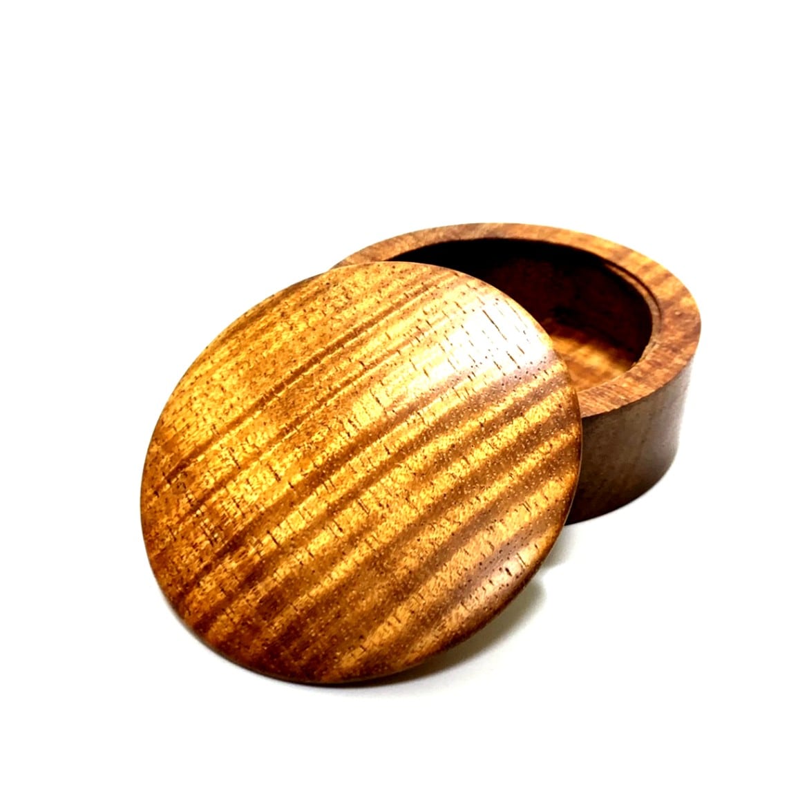 ハワイアンコアの香合　70mm　極上　新型　1タッチ式