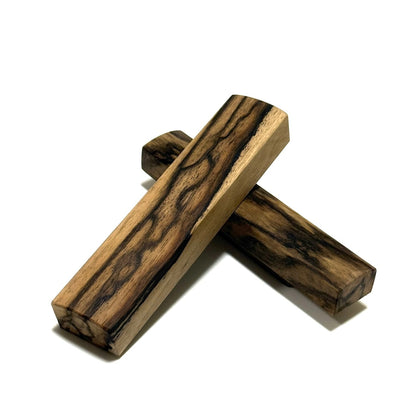 黒柿の携帯戒尺　特上　縞杢