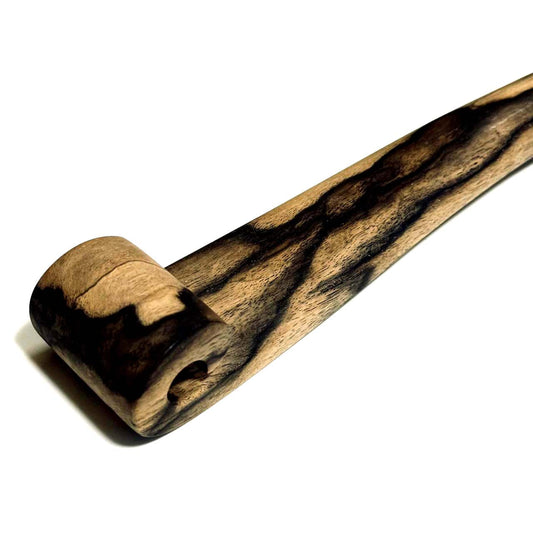 黒柿の笏　300mm　特上　縞杢