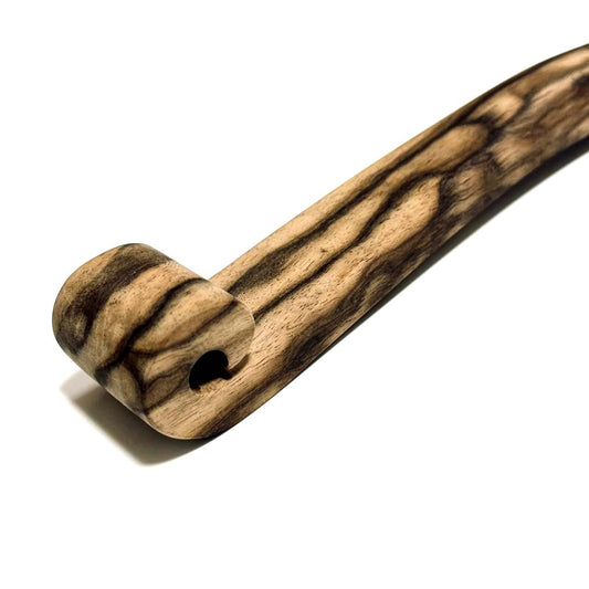 黒柿の笏　300mm　特上　縞杢A