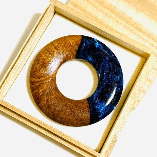 ハイブリッド・ウッドの環　銀河　70mm（楓瘤使用）