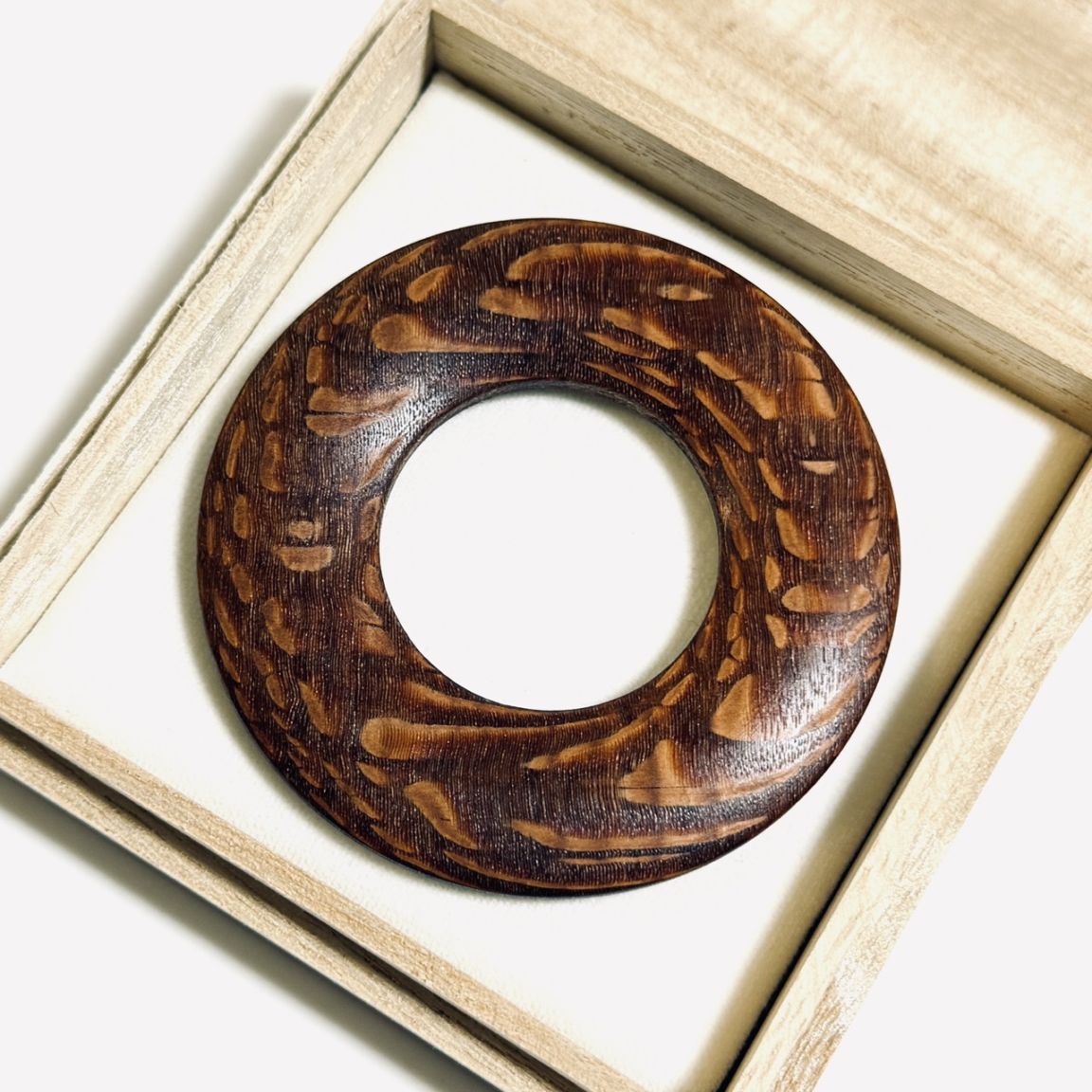 鮫の木（レースウッド）の環　70mm