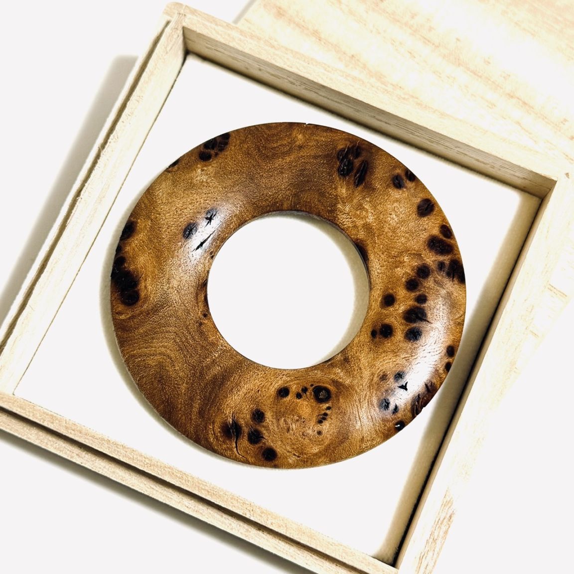 欅瘤杢の環　70mm（A）