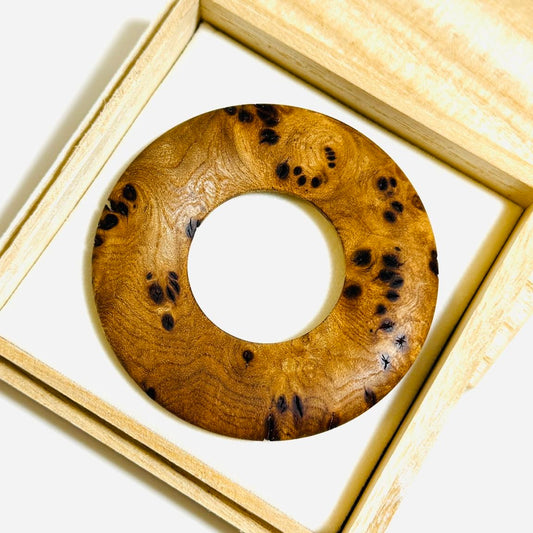 欅瘤杢の環　70mm（AA）