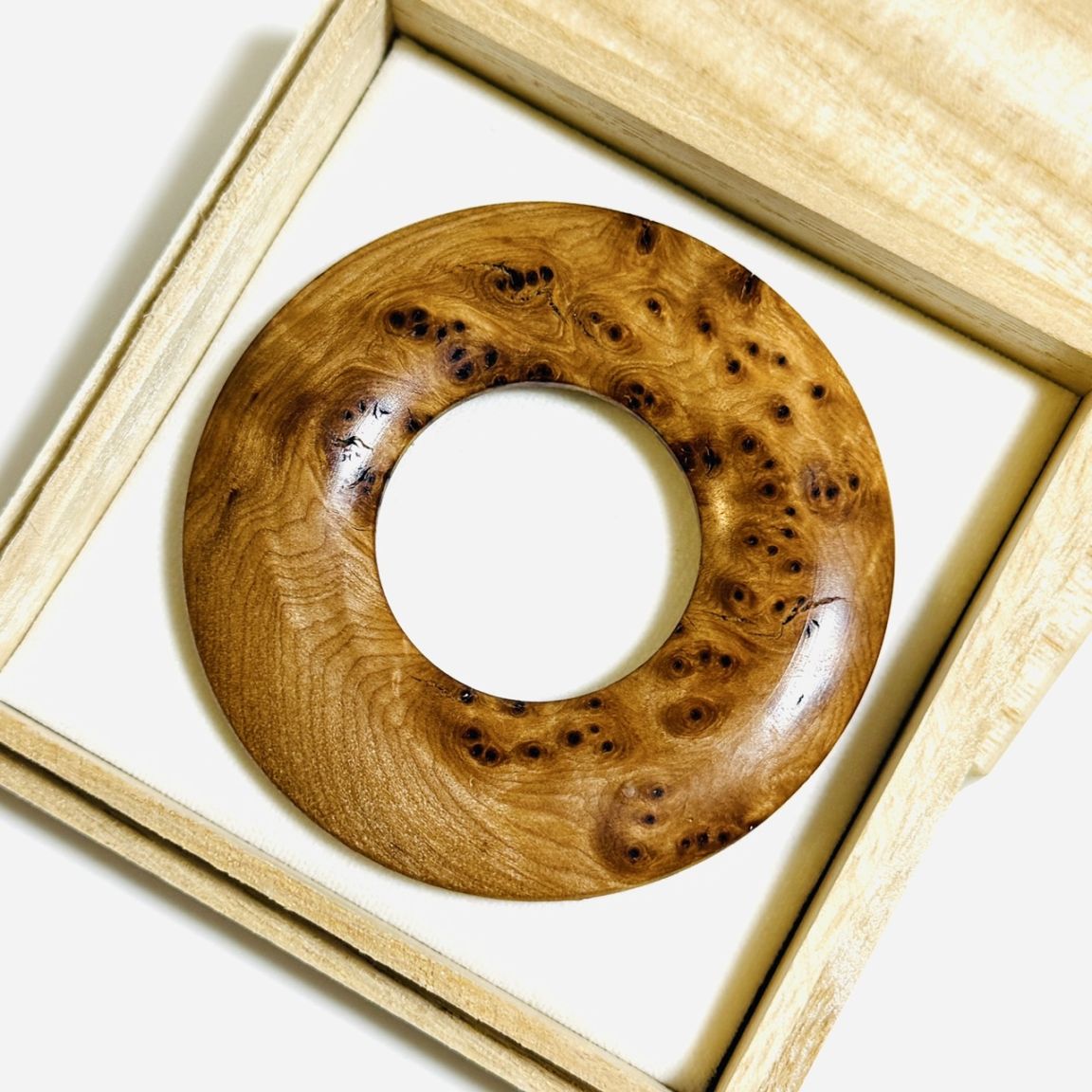 水目桜瘤杢の環　70mm