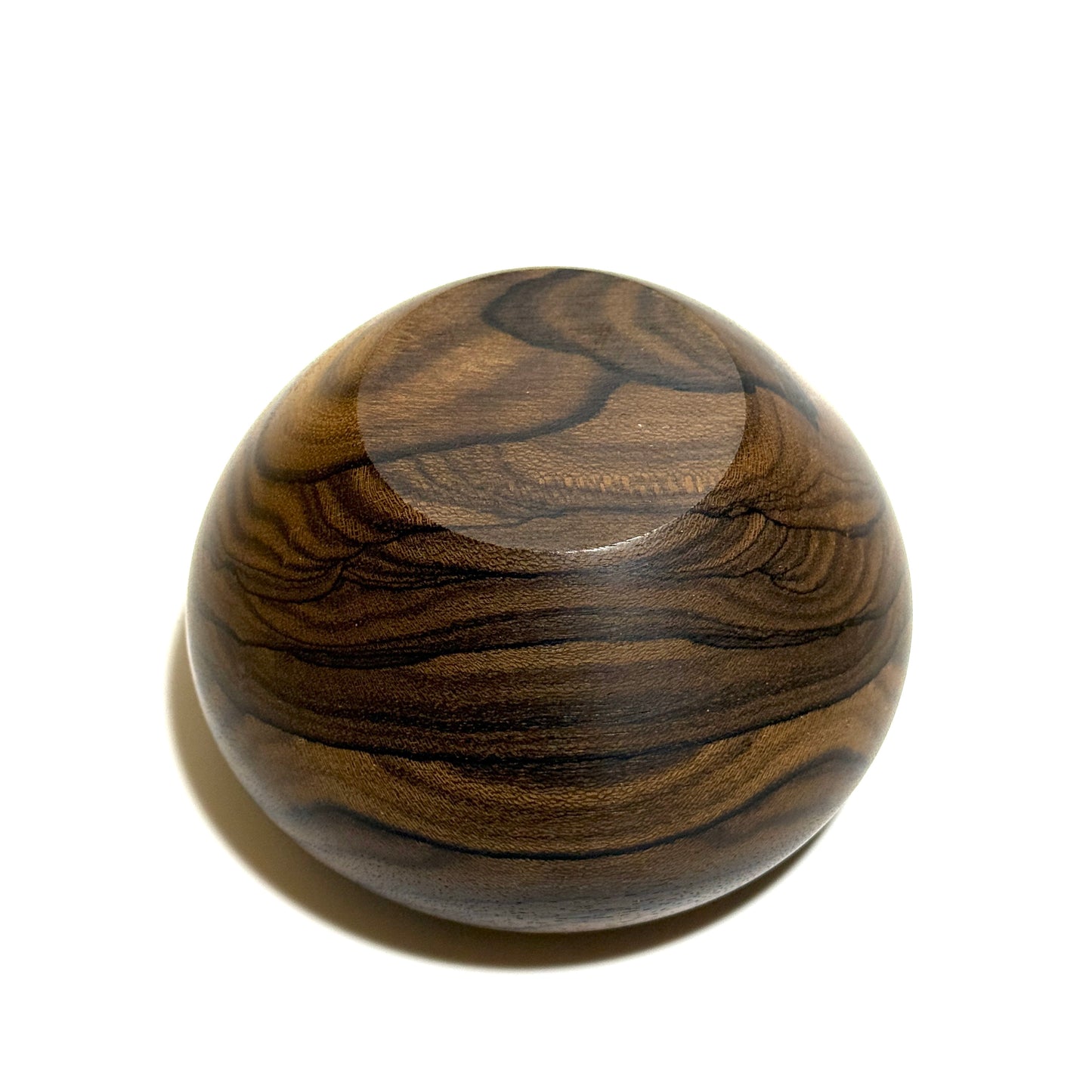 Siamese Persimmon Incense Burner, 4 inches (120mm diameter), Top-shaped, Premium Quality