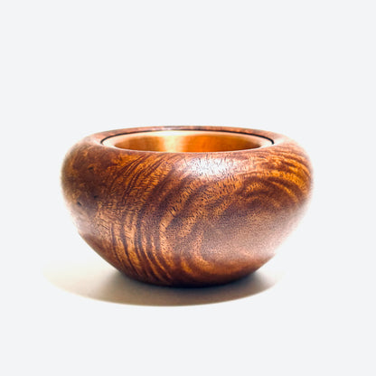 Quince burl incense burner, 4 inches (120mm diameter), eight-headed, top quality.