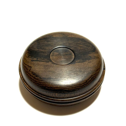 Siamese Persimmon Incense Box, 70mm, Premium Grade, Clam Shape, One-Touch Opening