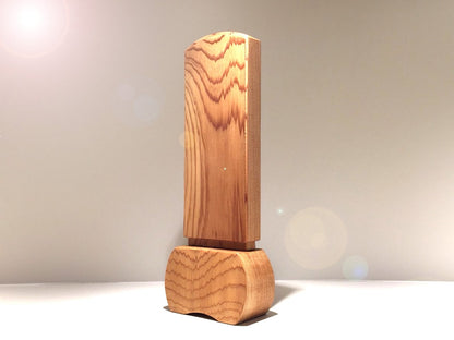 屋久杉の御位牌　6寸