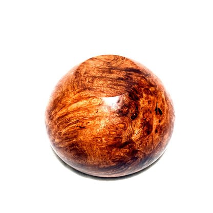 花梨瘤の香炉　3.5寸（直径105mm）　頭八型　特上