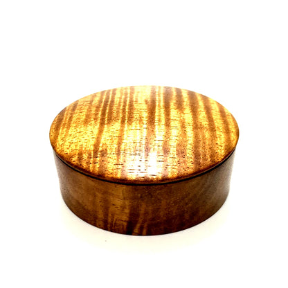 ハワイアンコアの香合　70mm　極上　新型　1タッチ式