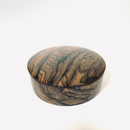 シャム柿の香合　70mm　新型　特上　1タッチ式