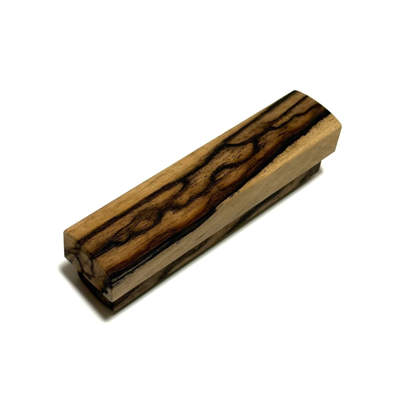 黒柿の携帯戒尺　特上　縞杢