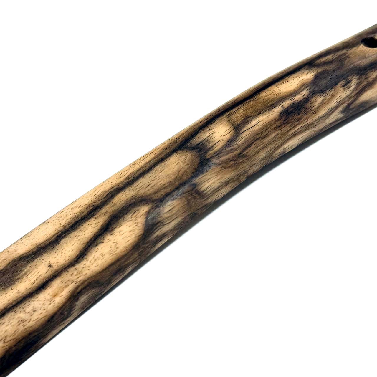 黒柿の笏　300mm　特上　縞杢A