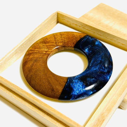 ハイブリッド・ウッドの環　銀河　70mm（楓瘤使用）