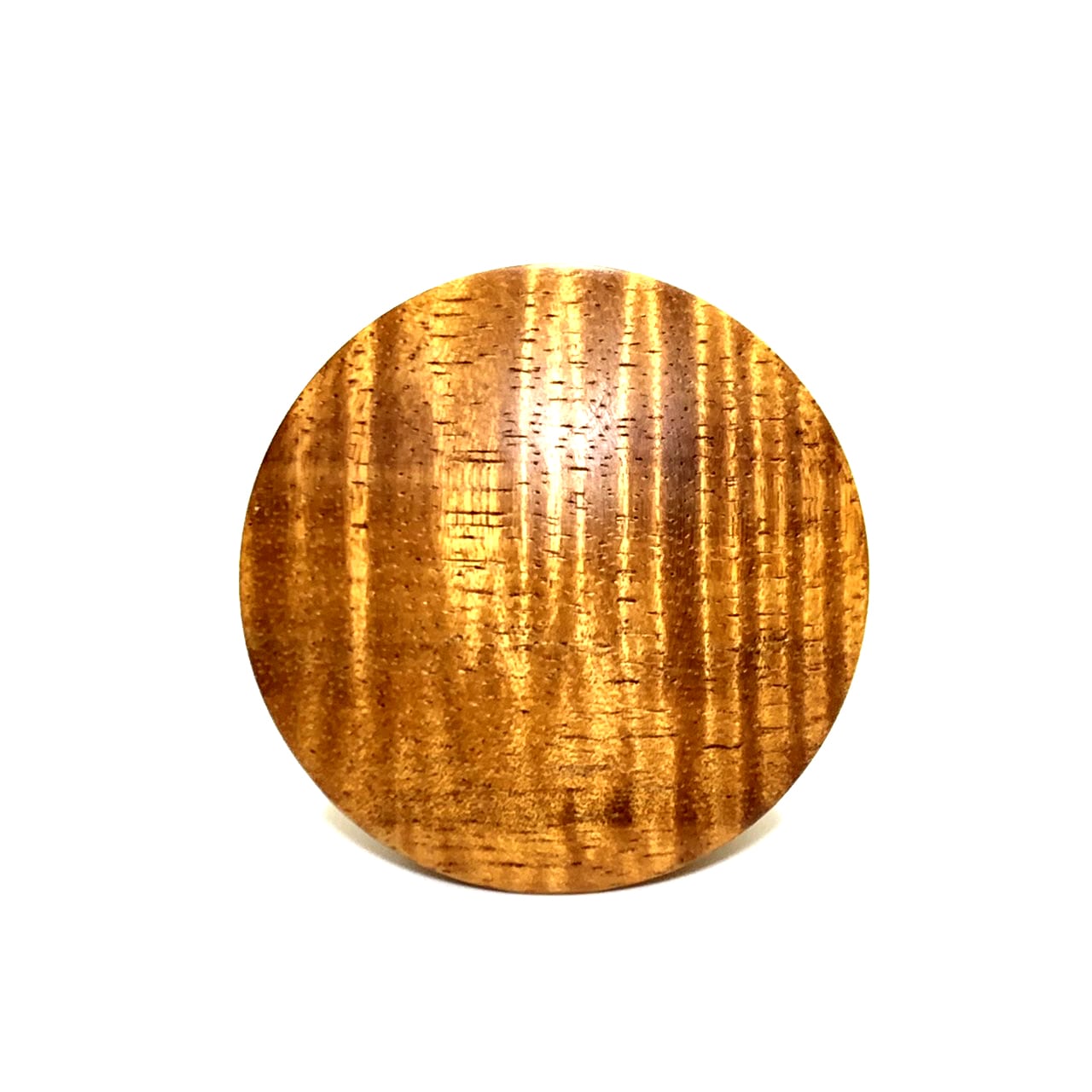 ハワイアンコアの香合　70mm　　まんじゅう型　1タッチ式