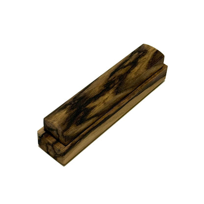 黒柿の携帯戒尺　特上　縞杢