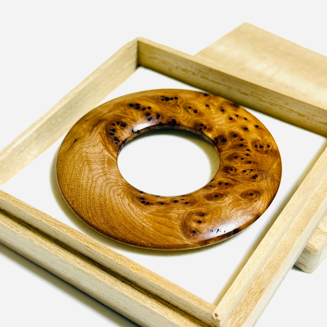 水目桜瘤杢の環　70mm