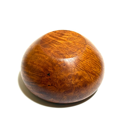 Quince burl incense burner, 4 inches (120mm diameter), eight-headed, top quality.