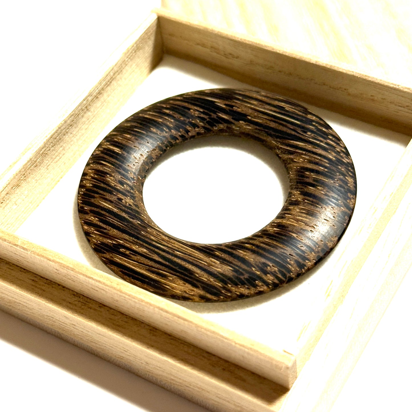 椰子の木（檳榔樹）の環（絡子環） 1寸8分（54mm ）