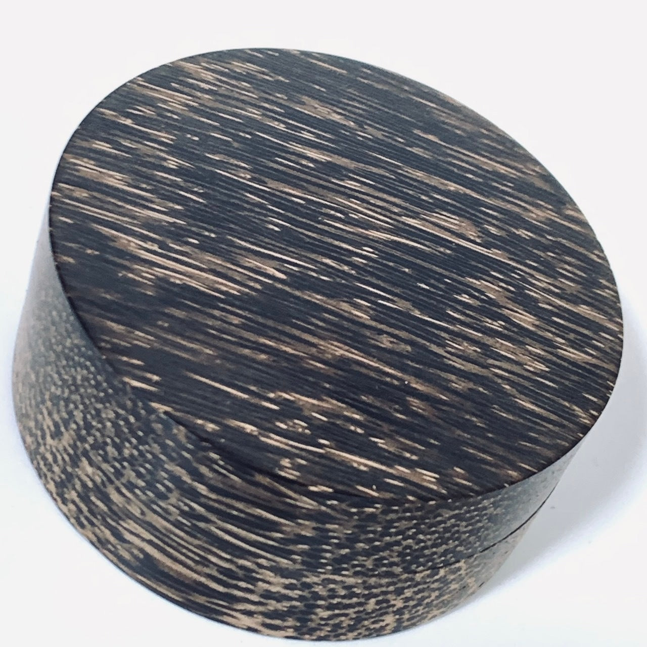 椰子の木（檳榔樹）の香合　70mm　切立型　1タッチ式