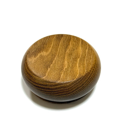 槐の香合　70mm　まんじゅう型　1タッチ式