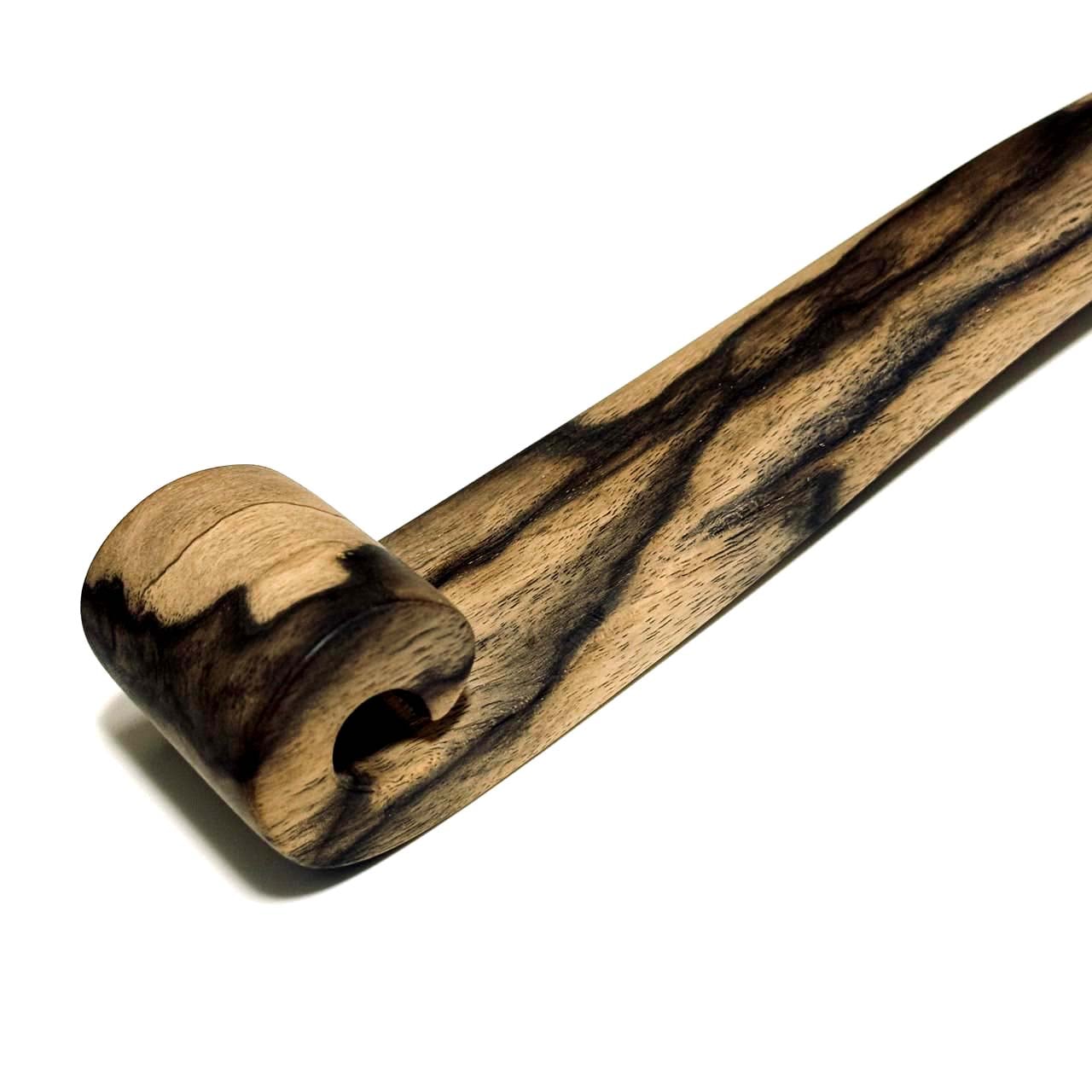 黒柿の笏　300mm　特上　縞杢A