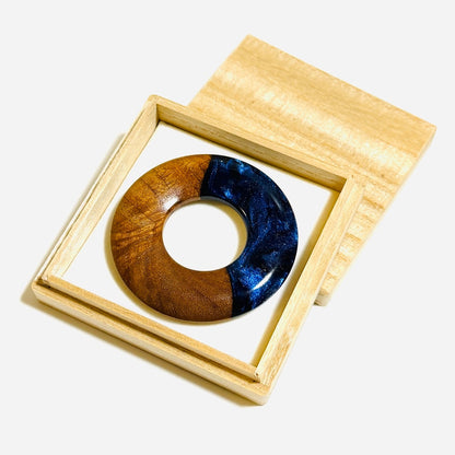 ハイブリッド・ウッドの環　銀河　70mm（楓瘤使用）