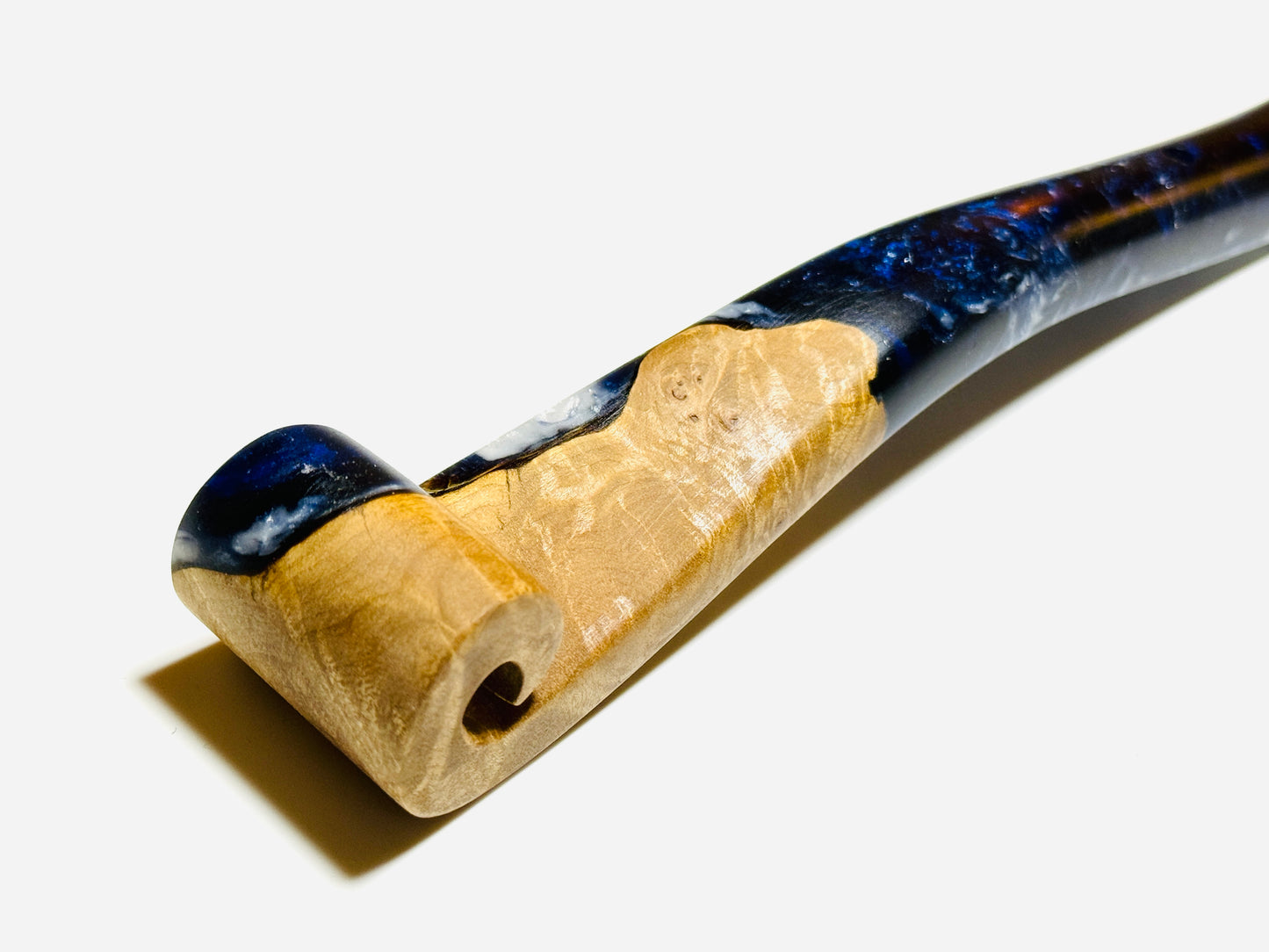 Hybrid Wood Scepter, Galaxy Series, 8 inches (240mm), Premium Grade (using rosewood burl)