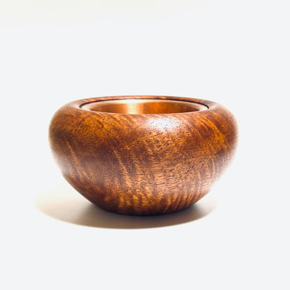 Quince burl incense burner, 4 inches (120mm diameter), eight-headed, top quality.