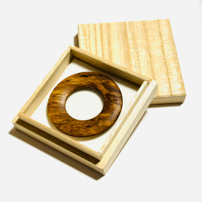 鬼胡桃瘤杢の環（絡子環） 1寸8分（54mm ）