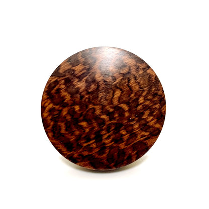 スネークウッドの香合　60mm　極上　千代型　1タッチ式