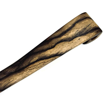 黒柿の笏　300mm　特上　縞杢