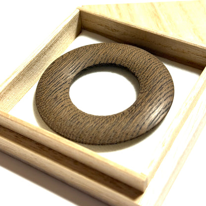 神代欅の環（絡子環） 1寸8分（54mm ）