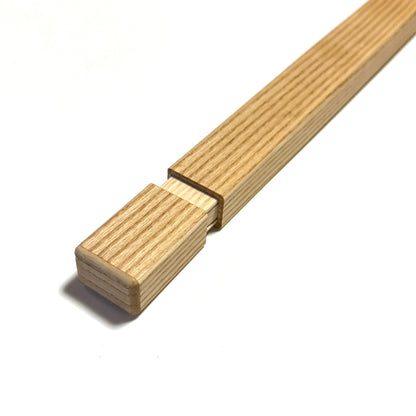タモの線香筒　長寸用　275mm