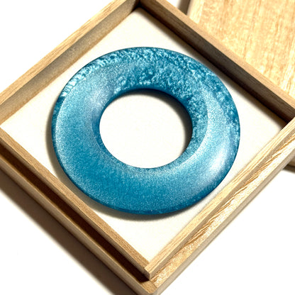 国産高級レジンの環（絡子環）海月　70mm