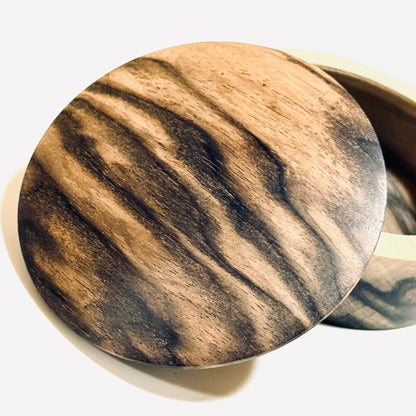 Black Persimmon Incense Box, 60mm, New Model, One-Touch Type