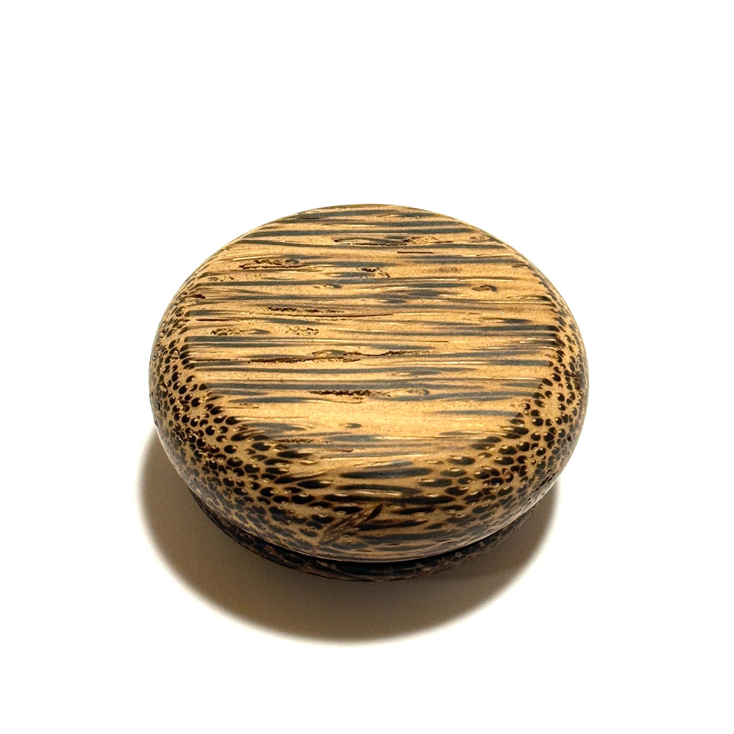 Incense box shaped like a palm tree (betel nut tree), 60mm, bun-shaped, one-touch operation.