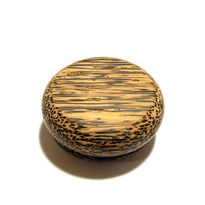 Incense box shaped like a palm tree (betel nut tree), 60mm, bun-shaped, one-touch operation.