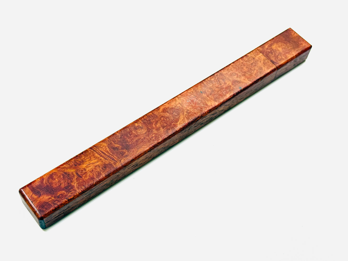 花梨瘤の線香筒　長寸用　275mm